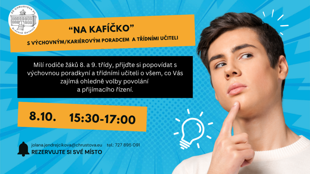 Na kafíčko: Volba povolání, ZŠ Chrustova 2025